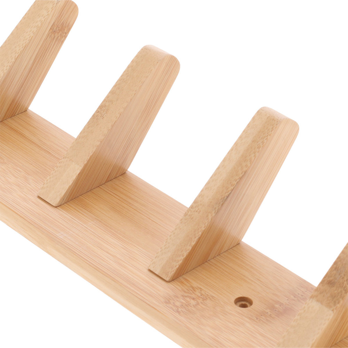 Perchero Madera Muro 5 Ganchos Casaideas Mexico