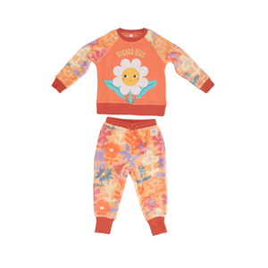 Pijama Franela | Polar coral Infantil Talla 6