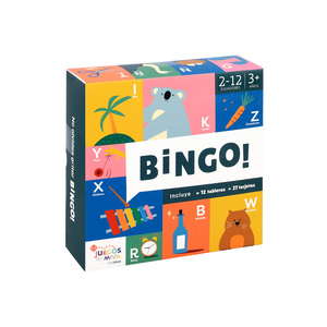 Juego Bingo Cartón 20.7x5.8x21.6 cm