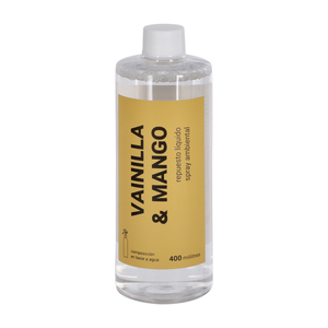 Repuesto Spray Aromático Vainilla-Mango 400 ml.