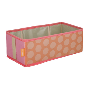 Caja Organizadora Rosa Interior Plegable 14x28x11 cm