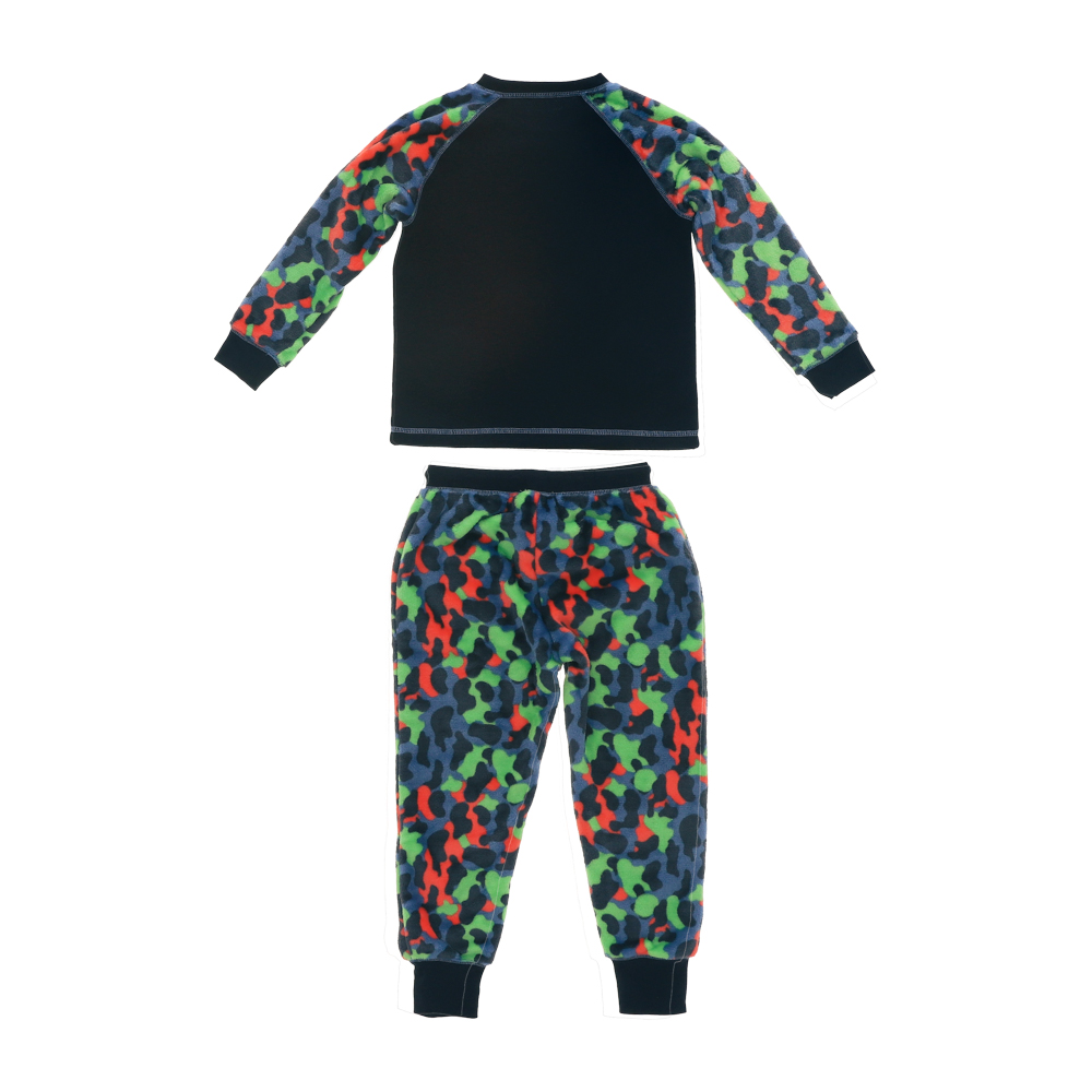 Pijama infantil de franela y polar coral talla 6
